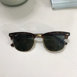 ray ban tortoise clubmaster sunglasses
